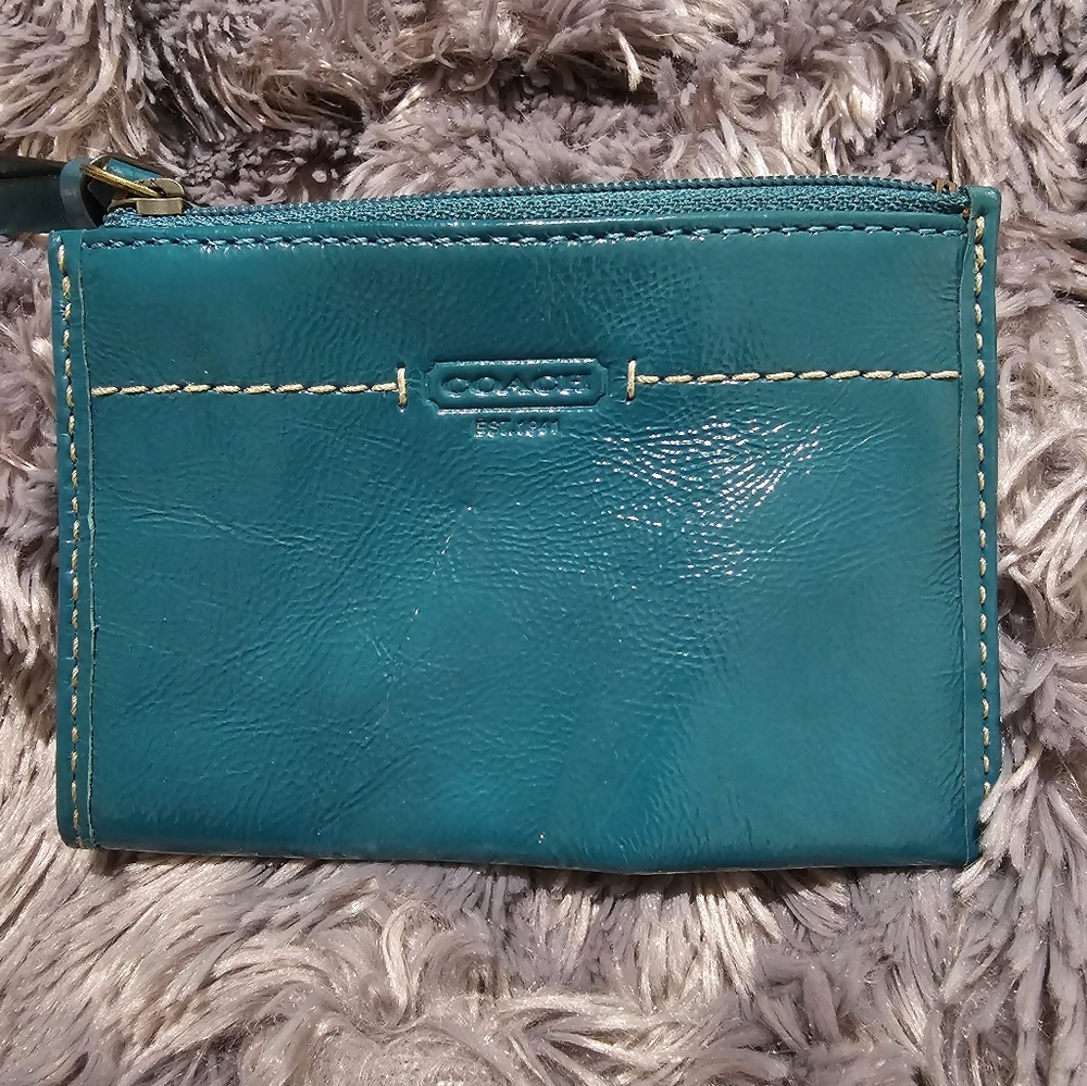 Vintage coach card wallet